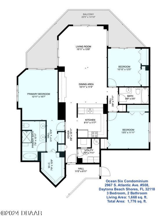 Daytona Beach Shores, Florida, 32118, United States, 3 Bedrooms Bedrooms, ,2 BathroomsBathrooms,Residential,Forsale,1919183