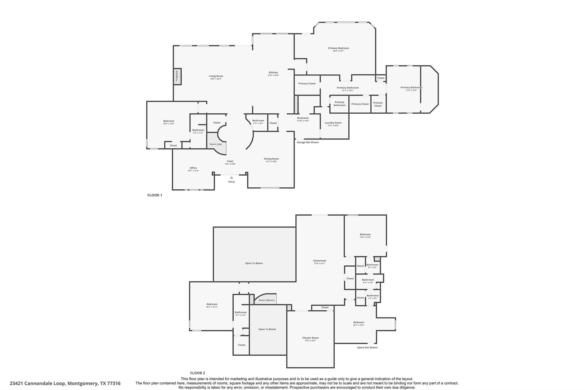 Montgomery, Texas, 77316, United States, 5 Bedrooms Bedrooms, ,4 BathroomsBathrooms,Residential,Forsale,1953089