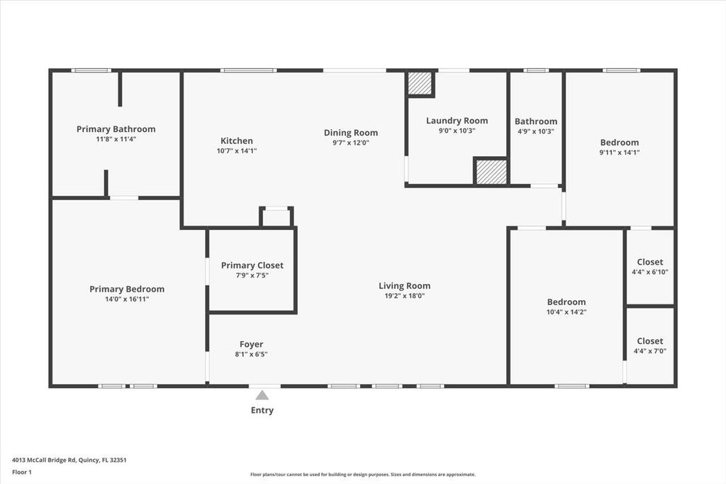 Quincy, Florida, 32351, United States, 3 Bedrooms Bedrooms, ,2 BathroomsBathrooms,Residential,Forsale,1919226
