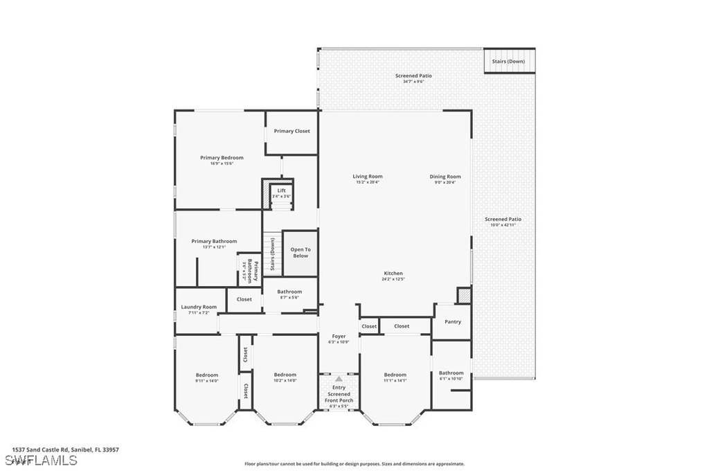 Sanibel, Florida, 33957, United States, 4 Bedrooms Bedrooms, ,3 BathroomsBathrooms,Residential,Forsale,1886374