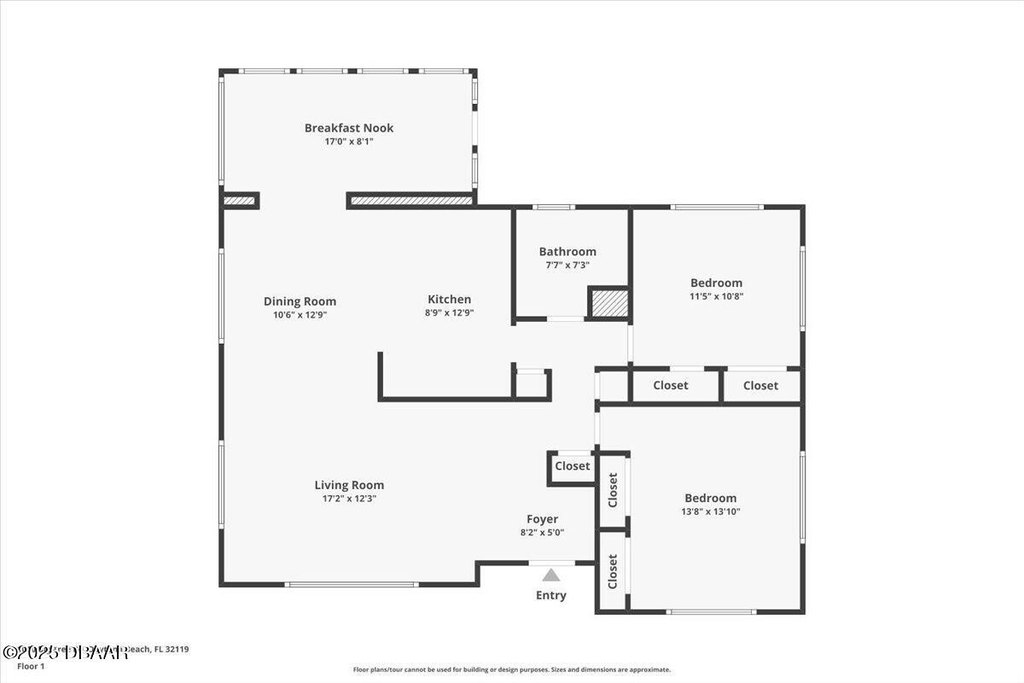 Daytona Beach, Florida, 32119, United States, 2 Bedrooms Bedrooms, ,1 BathroomBathrooms,Residential,Forsale,1990162