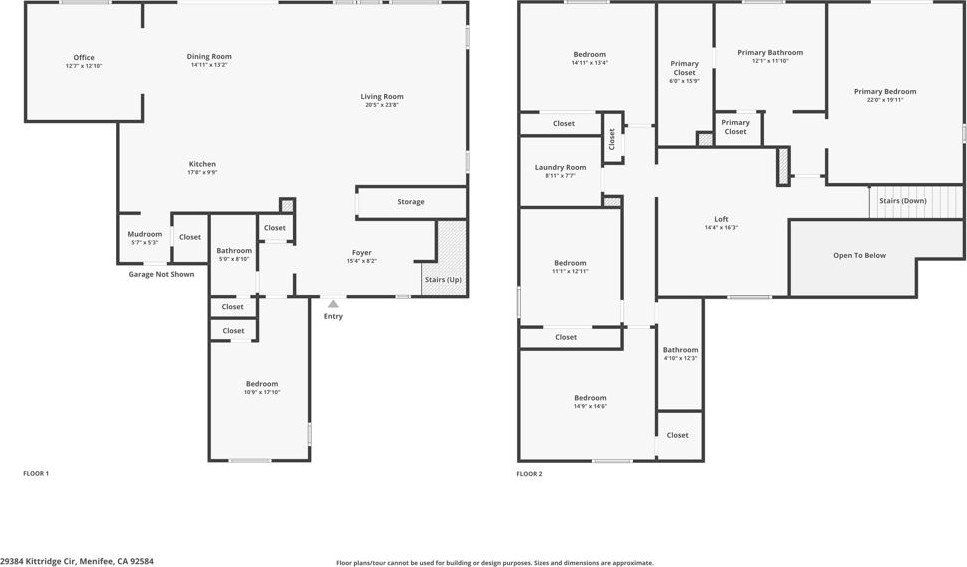 Menifee, California, 92584, United States, 5 Bedrooms Bedrooms, ,3 BathroomsBathrooms,Residential,Forsale,1941465