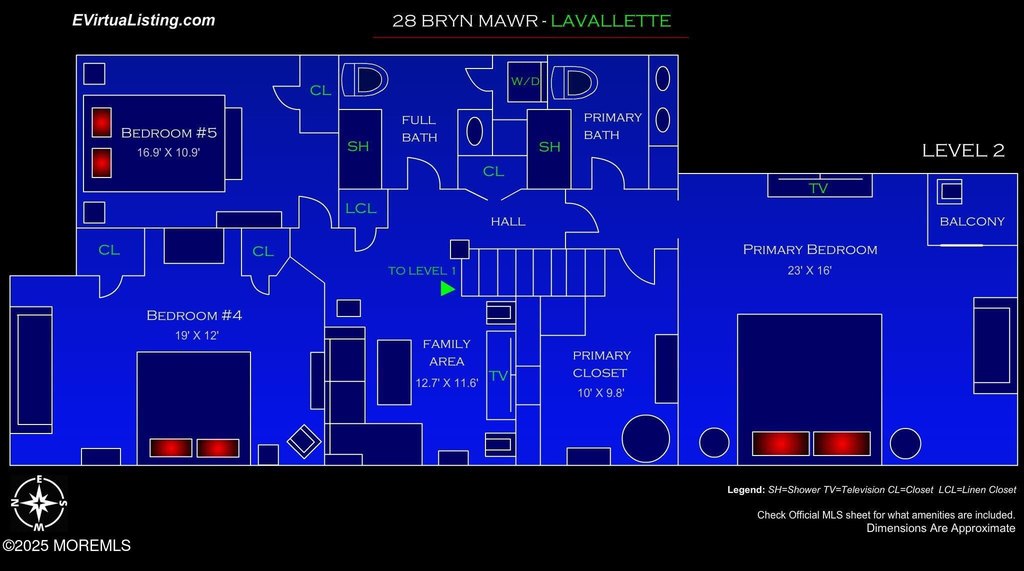 Lavallette, New Jersey, 08735, United States, 5 Bedrooms Bedrooms, ,3 BathroomsBathrooms,Residential,Forsale,1936816