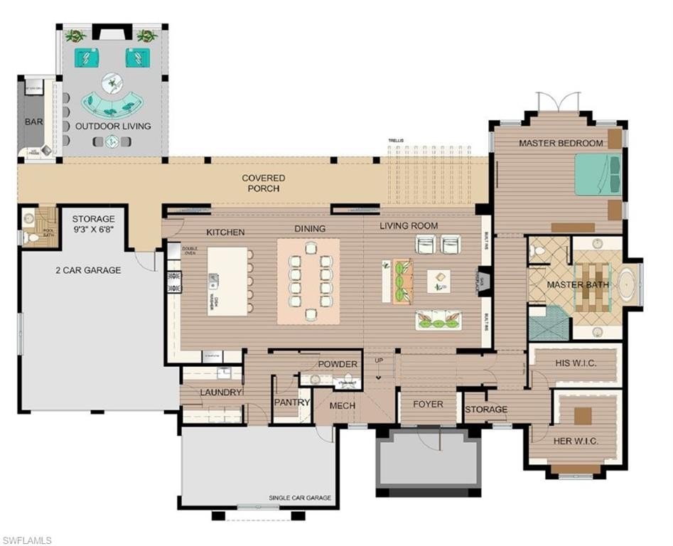 NAPLES, Florida, 34102, United States, 4 Bedrooms Bedrooms, ,4.5 BathroomsBathrooms,Residential,Forsale,2011527