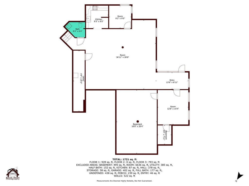 Augusta, Maine, 04330, United States, ,Commercial,Forsale,2010631