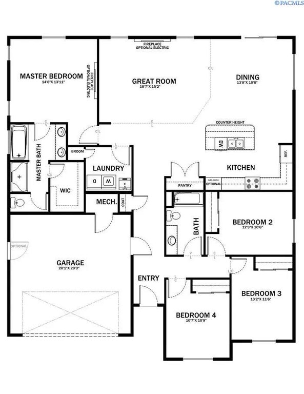 West Richland, Washington, 99353, United States, 4 Bedrooms Bedrooms, ,2 BathroomsBathrooms,Residential,Forsale,1990697