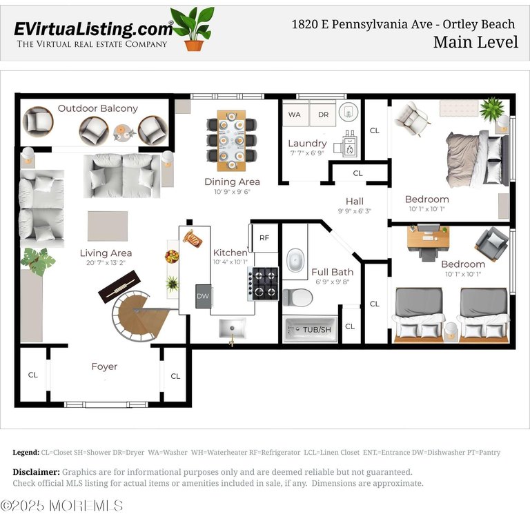 Ortley Beach, New Jersey, 08751, United States, 3 Bedrooms Bedrooms, ,2 BathroomsBathrooms,Residential,Forsale,2004119