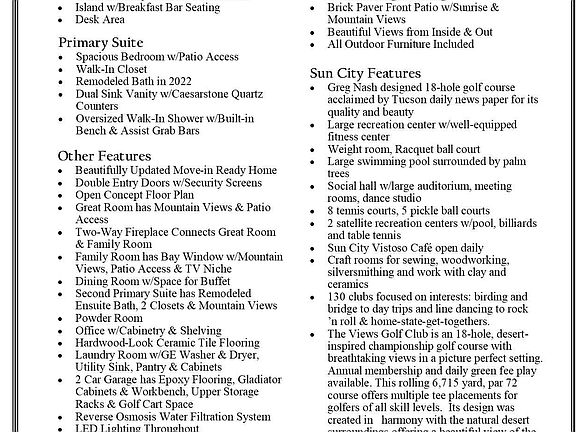 Oro Valley, Arizona, 85755, United States, 2 Bedrooms Bedrooms, ,3 BathroomsBathrooms,Residential,Forsale,2004430