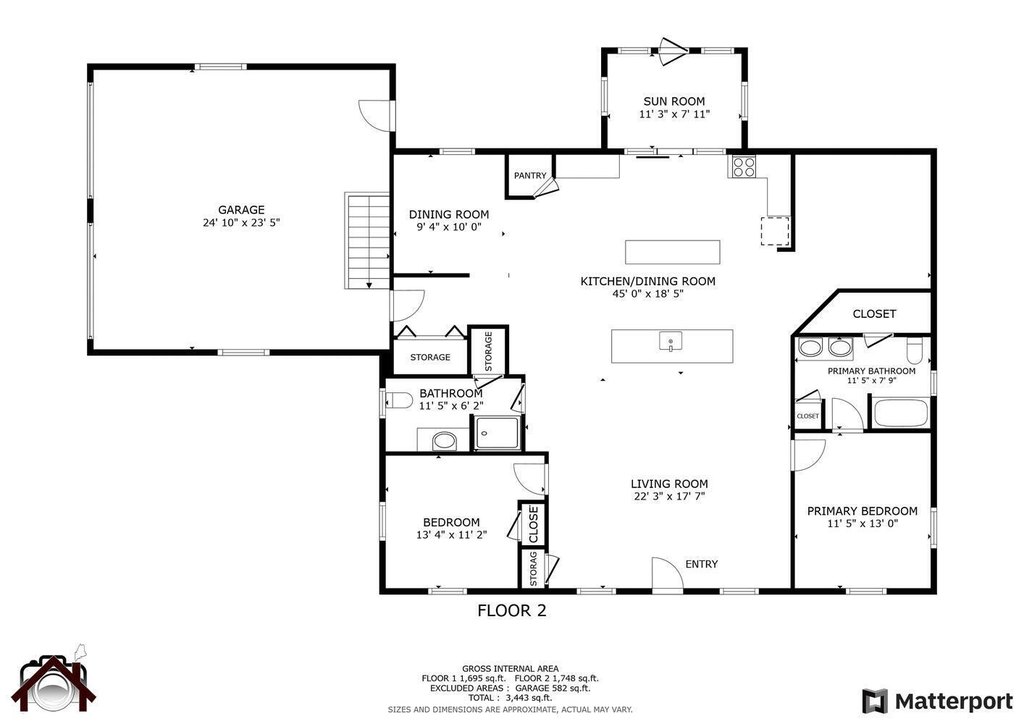Hallowell, Maine, 04347, United States, 2 Bedrooms Bedrooms, ,3 BathroomsBathrooms,Residential,Forsale,2011250