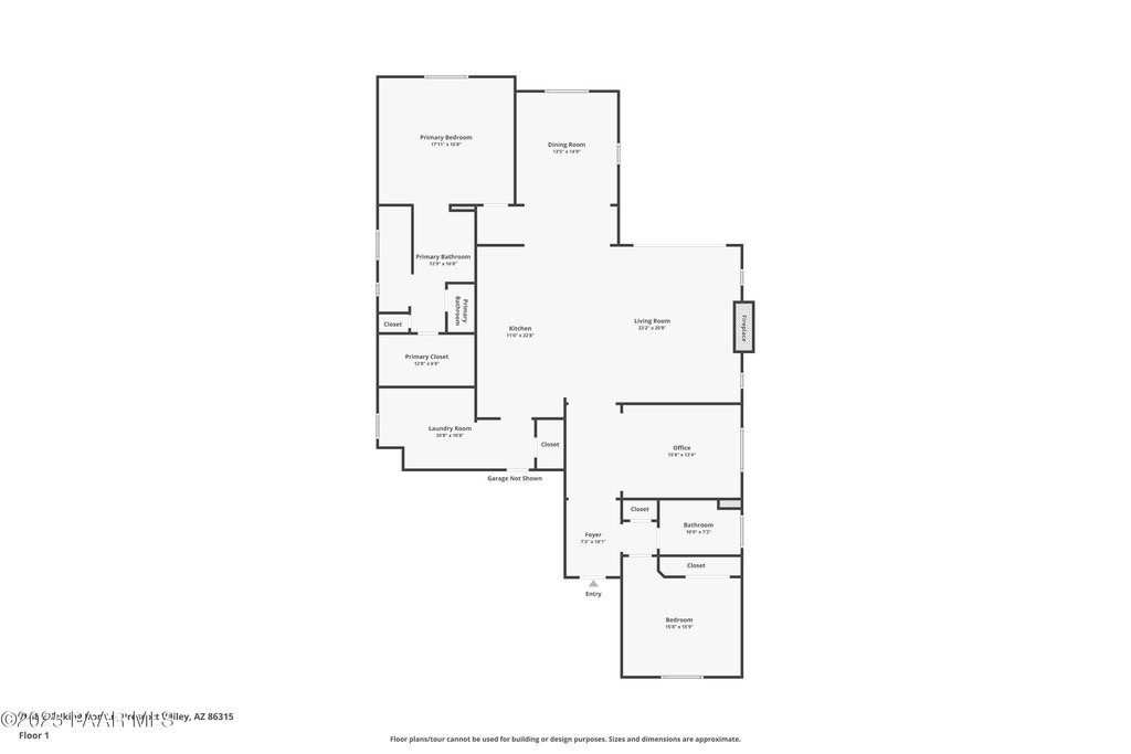 Prescott Valley, Arizona, 86315, United States, 3 Bedrooms Bedrooms, ,2 BathroomsBathrooms,Residential,Forsale,1994049