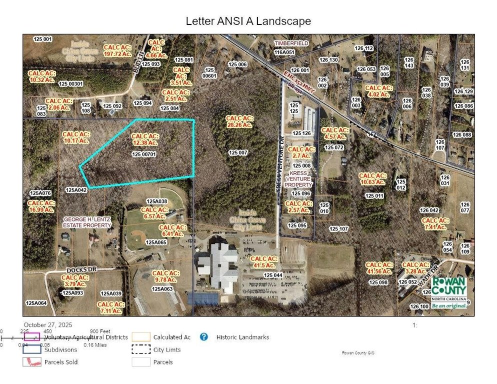 China Grove, North Carolina, 28023, United States, ,Land,Forsale,2014457